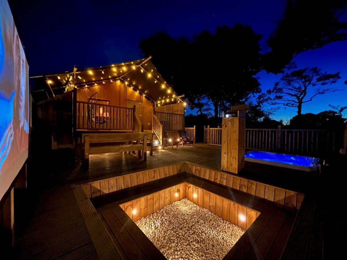 Aladdin Safari Tent Tenby Exterior foto